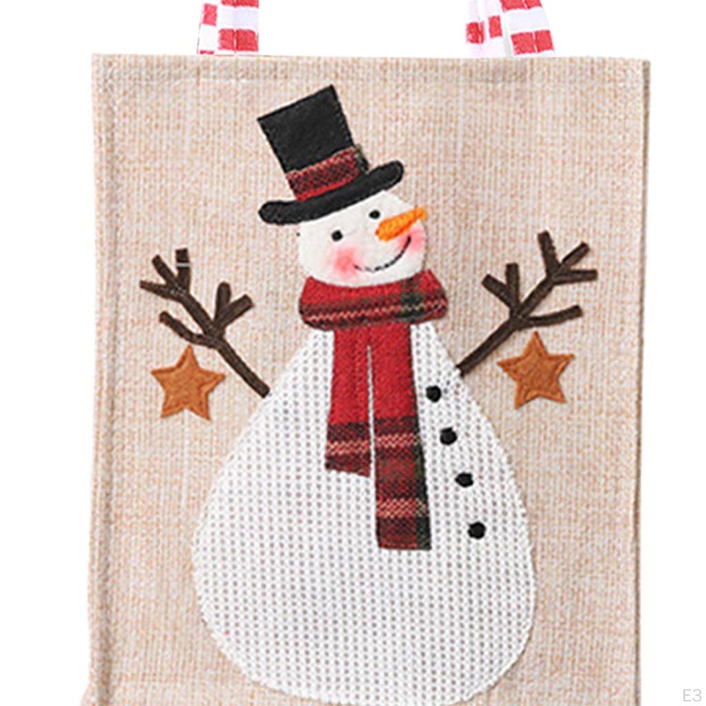 Bag Gift Storage Pouch Xmas Favor Tote Decoration for Festival Holiday Presents Kids Children