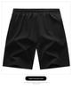 Men's 2025 Summer Reflective Sports Shorts - Ice Silk, Zipper, Four-Way Stretch, Casual Five-Point Pants