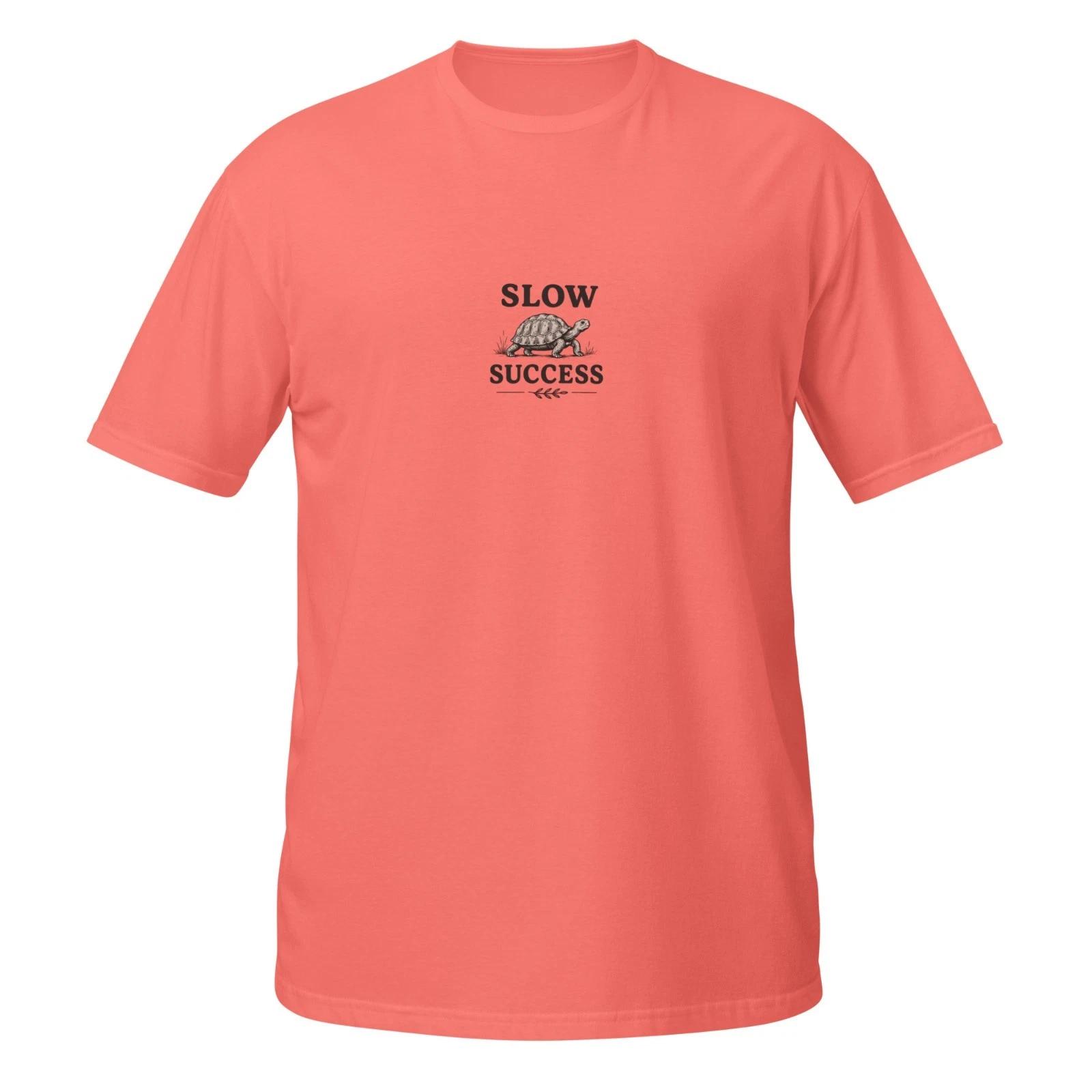 Slow Success T-Shirt Motivational Graphic Tee Growth Mindset Shirt 3 S