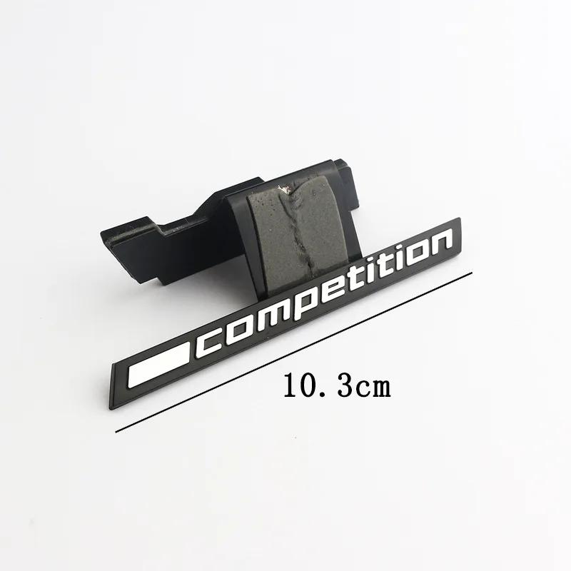 3D ABS Car Trunk Emblem COMPETITION Bar Underlined Emblem for BMW M2 M3 M4 M5 M6 M8 X2M X3M X4M X5M X6M X7M Badges Sticker