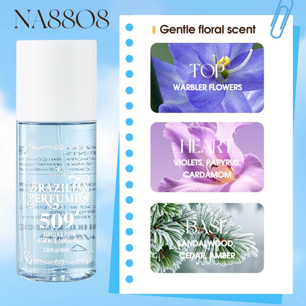 1 buc 88ml Spray Parfum, Apă de Parfum de Corp Fără Alcool pentru Femei și Bărbați, Parfum Proaspăt de Lungă Durată pentru Purtare Zilnică, Muncă și Întâlniri