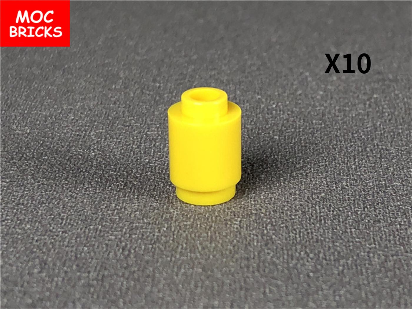 

MOC Bricks Liquid blood Round 1x1 3062b Learning-Focused Constructing Blocks Action Figure Toy Kids toys presents жёлтый