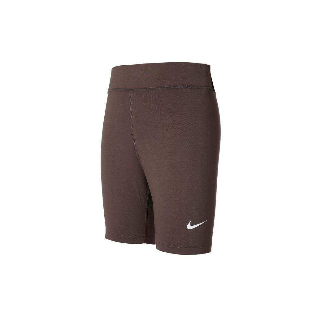 Nike Sportswear Leg-A-See Brown Women's Bike Shorts DV7798-237