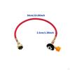 Propane Refill Adapter Hose Rubber Inflation Valve for Grill Camping Cooking
