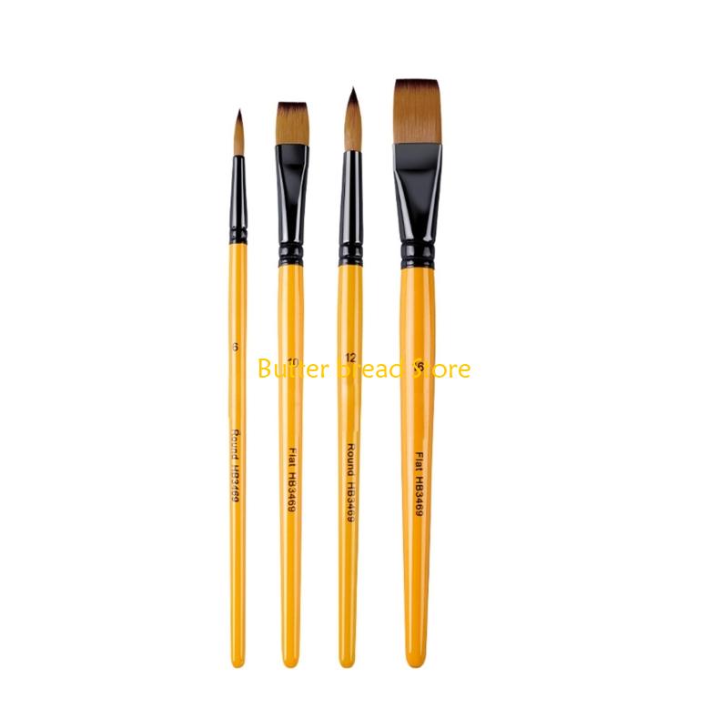 

W89C 1 Set Watercolor Paint Brush Artist Paint Brush Nylon Hair Paint Brush for Adult