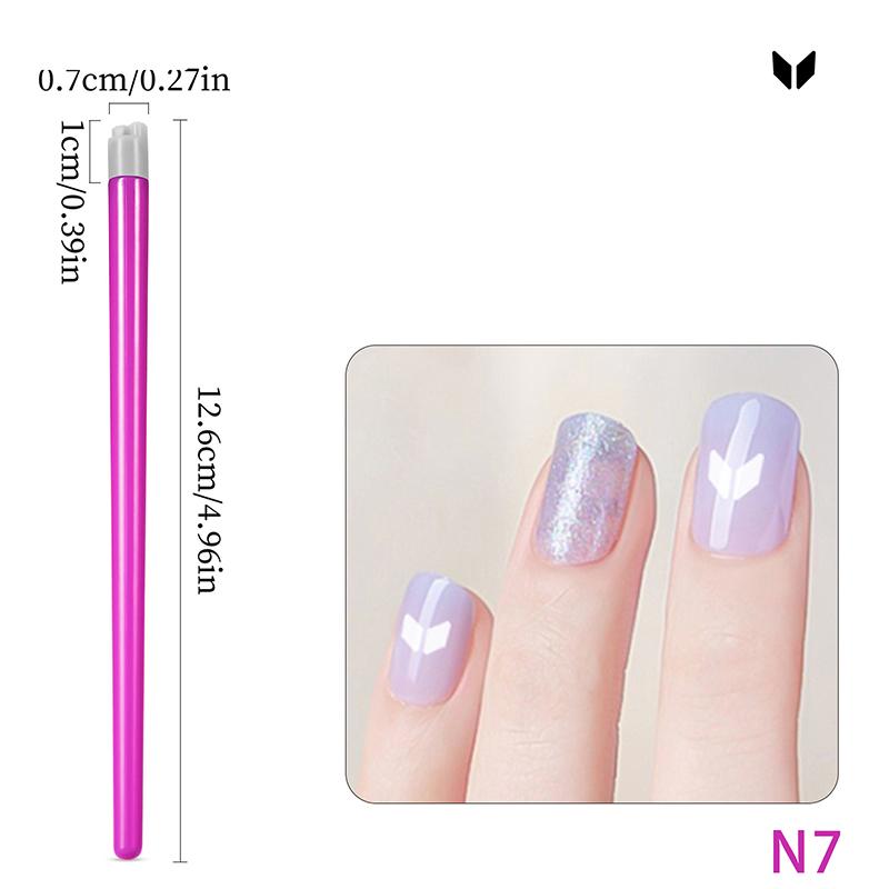 1Pcs Nail Art Stamp Pen Diy Floral Butterfly Nail Graffiti Nail Dotting Tools Polishing Painting Drawing Manicure Tools