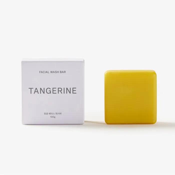 JAJU Zerobar Green Tangerine Face Wash Bar 100g green tangerines