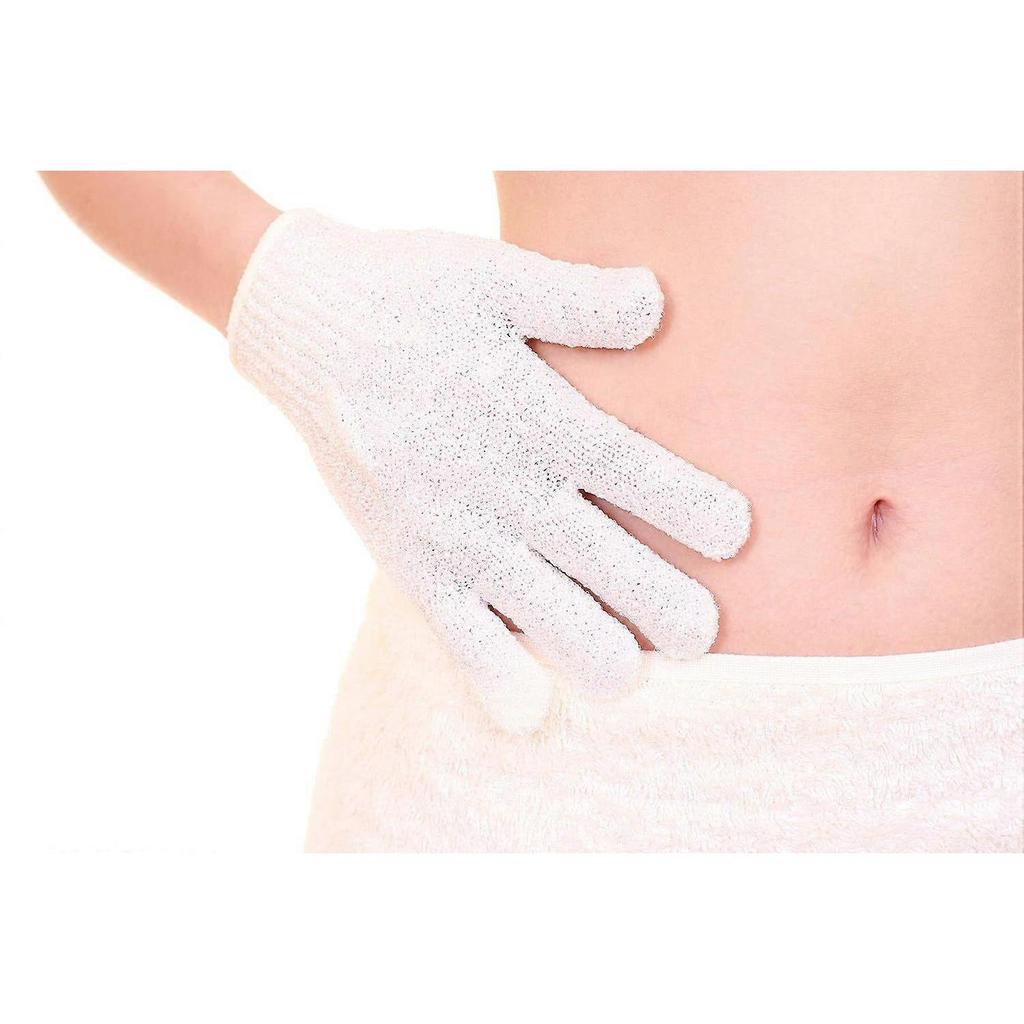 Exfoliating Bath Gloves, Pack of 4