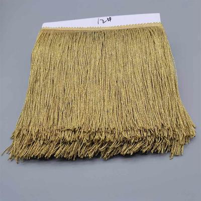 10 Meter 15cm Long Fringe Lace Tassel Polyester Lace Trim Ribbon Sew Latin Dress Stage Garment Curtain DIY Accessories