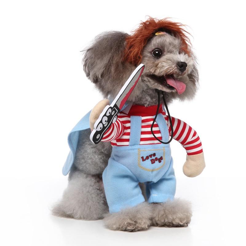 Pet Costume Outfit Dogs Halloween Christmas Dress Up Fancy Animal