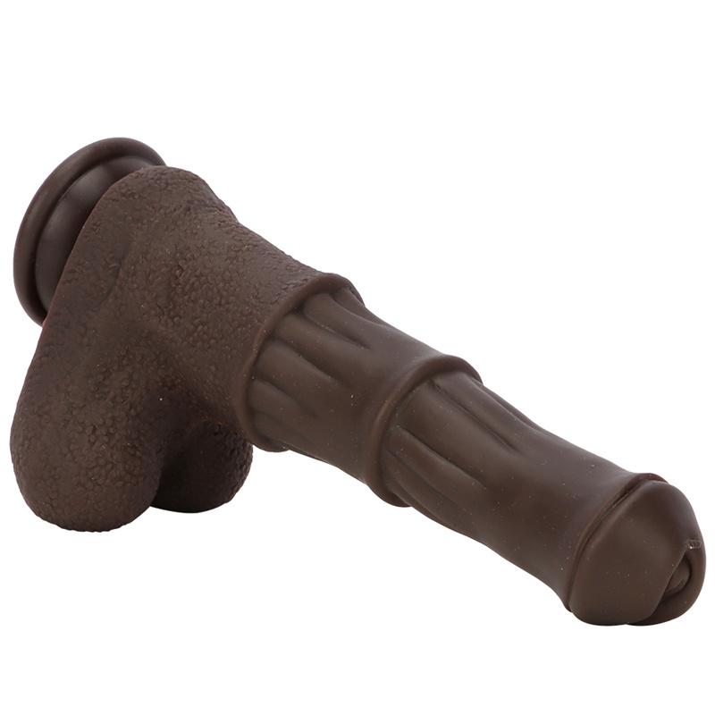 African Electric Horse Cock Telescopic Dildo Female Sex Toys Private Masturbation Orgasm Vibrator