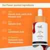 Chemist at play 26% AHA 2% BHA 4% PHA Roztwór peelingujący | Peeling chemiczny do twarzy | 10-minutowy peeling usuwający opaleniznę | Testowany dermatologicznie | 30 ml