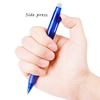 0.5mm High-Capacity Erasable Gel Pen Set Translucent Rod Blue Black Magic Ink Washable School Office Stationery Supplies
