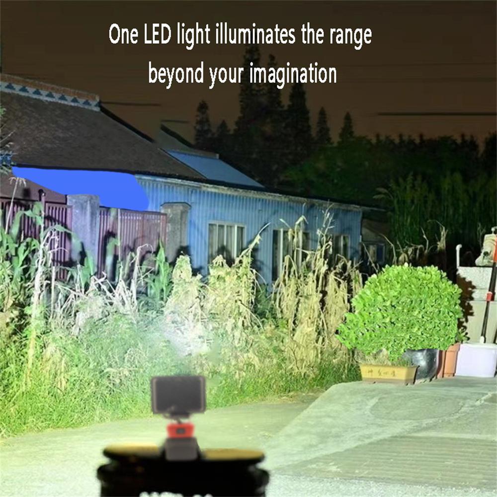 Wireless LED Work Light 3" 18LED Dual USB For Milwaukee Cordless M18 18V Battery