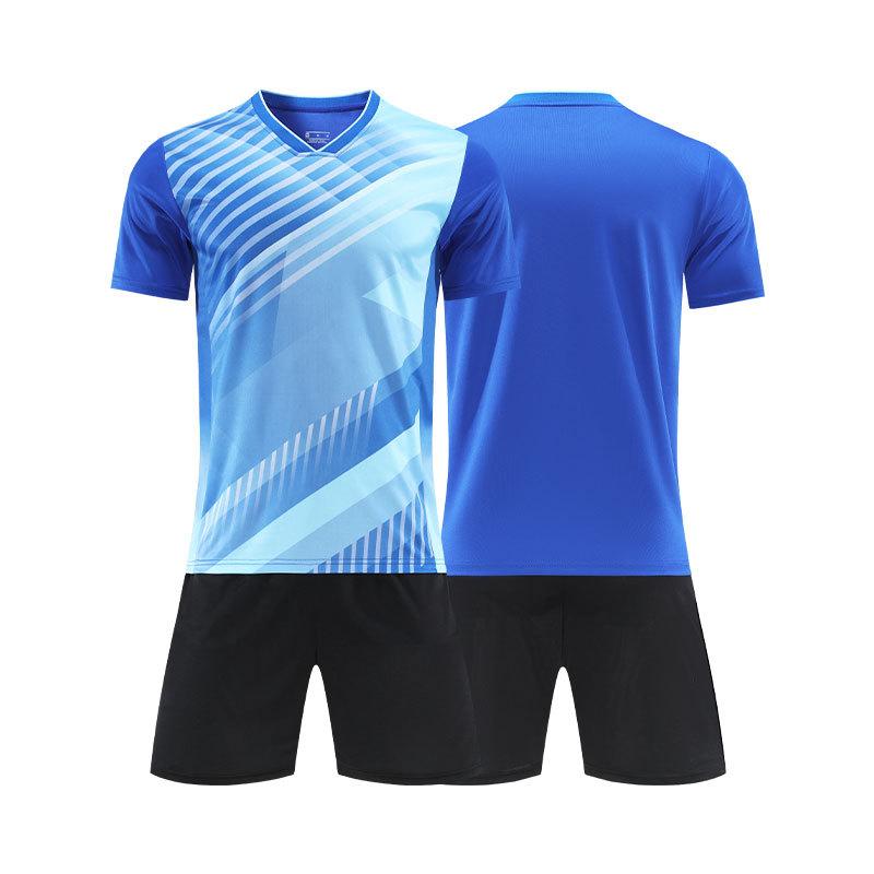 Football Jersey Set Game Training Jersey Same Jersey for Adults and Children Thin Breathable Football Jersey