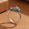 New 925 Sterling Silver Vintage Animal Ring Adjustable Simplicity Fashion Exquisite for Women Girlfriend Jewelry Wedding Gifts