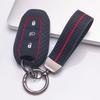 Sleutelhangerhoesje voor Peugeot 3008 5008 208 308 408 508 4008 C1 met Sleutelhanger Krasbestendig Oppervlak Schokbestendige Structuur Zachte Grip Textuur