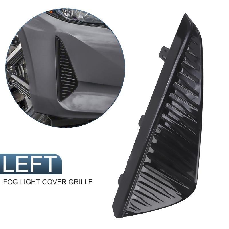 Left Right Front Bumper Fog Light Cover Side Grille Bezel For Nissan Sentra 2024-2025 Fog Light  Frame Trim Car Accessories 1pc Left