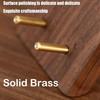 Retro Walnut Wood Phone Stand Non-Slip Base Simple Design Desktop Phone Holder Metal Portable Phone Bracket Desktop Use
