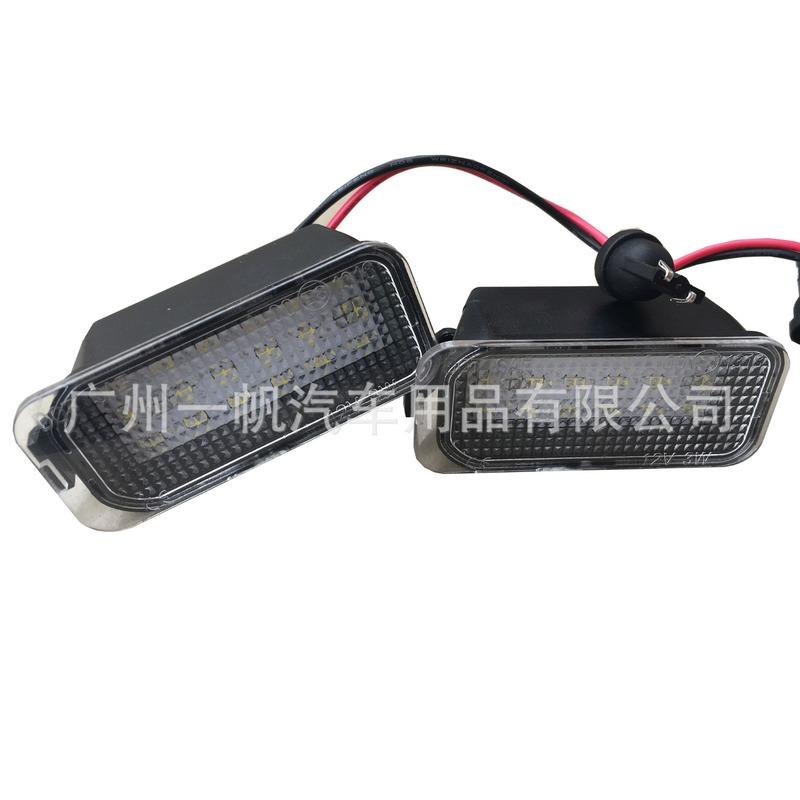License Plate Light Compatible with Ford Fiesta Focus Kuga Galaxy CMAX Mondeo High Quality Car Accessories Tallation Kit