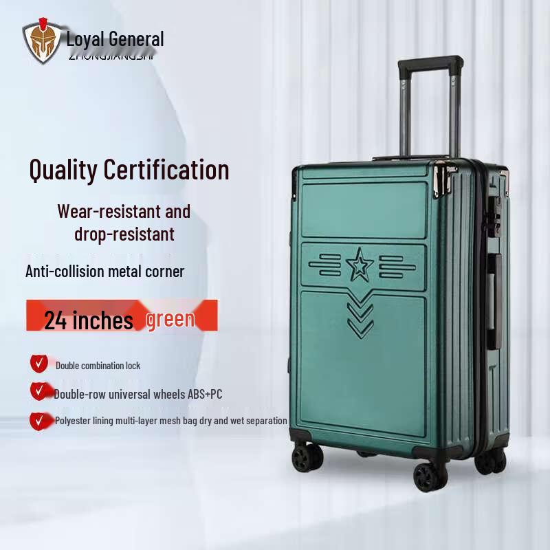 Multi-functional Zipper Spinner Luggage 24 inches