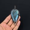 Tree Of Life Labradorite Pendant, Handmade Gemstone 999 Copper Wire Wrapped Pendant Antique Jewelry, For Gift Silver Jewelry