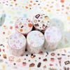 1pcs/1lot Decorative Adhesive Tapes Cute collector Junk Journal DIY Paper Japanese Masking Scrapbooking Stickers