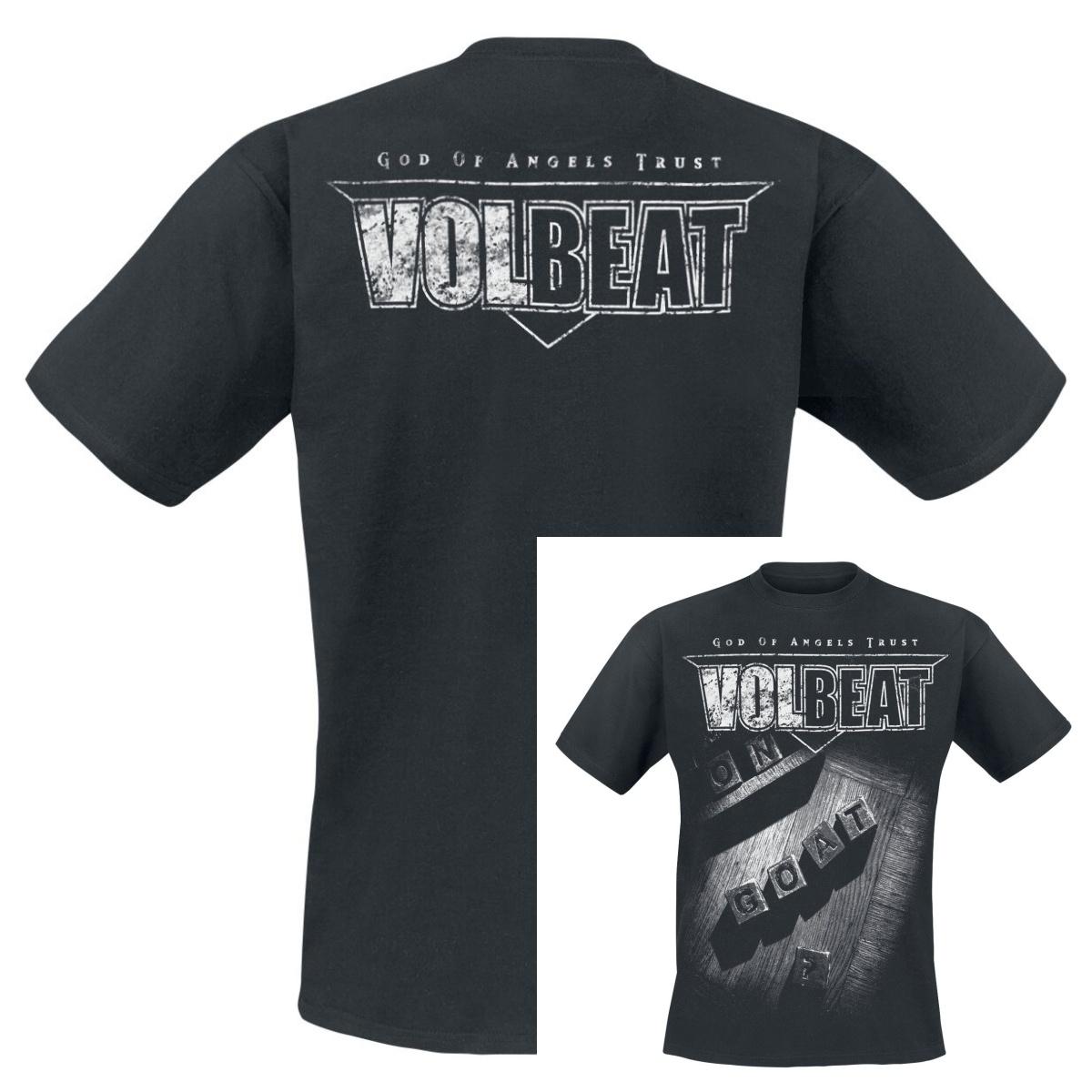 

2026 Summer Volbeat Graphic Cotton Band Shirt Unisex Summer Short Sleeve Fashion Brand Tee Luxury Casual Vintage S