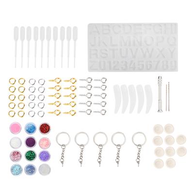 Silicone Mold Epoxy Resin Jewelry Findings Decoration DIY Making Tool Set Accessory