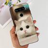 For LG V40 ThinQ Case Cover For LG V35 V35+ ThinQ Soft TPU Silicone Cases Fashion Flower Cute Pattern Funda For LGV40 ThinQ Capa