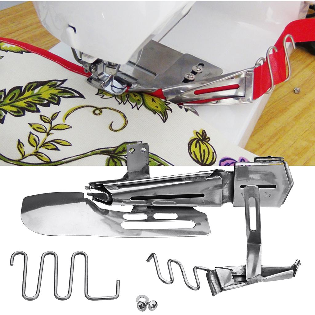 Buy 1pc Industrial Sewing Machine Double Fold Angle Binder Binding