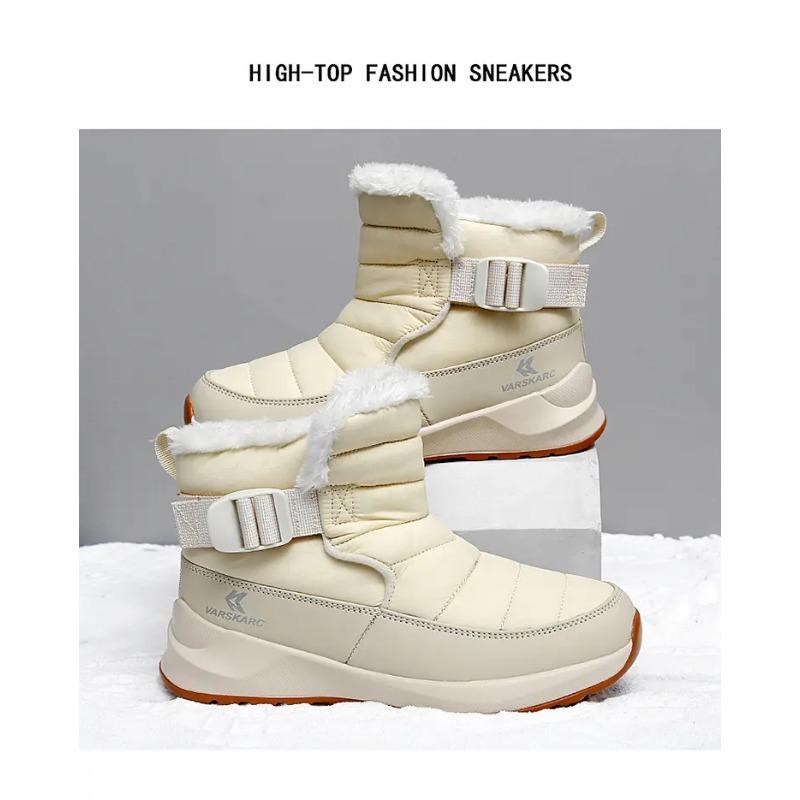Winter Snow Boots Women New Fashion Cotton Shoes Plush Warm Casual Boots Non Slip Ankle Boots