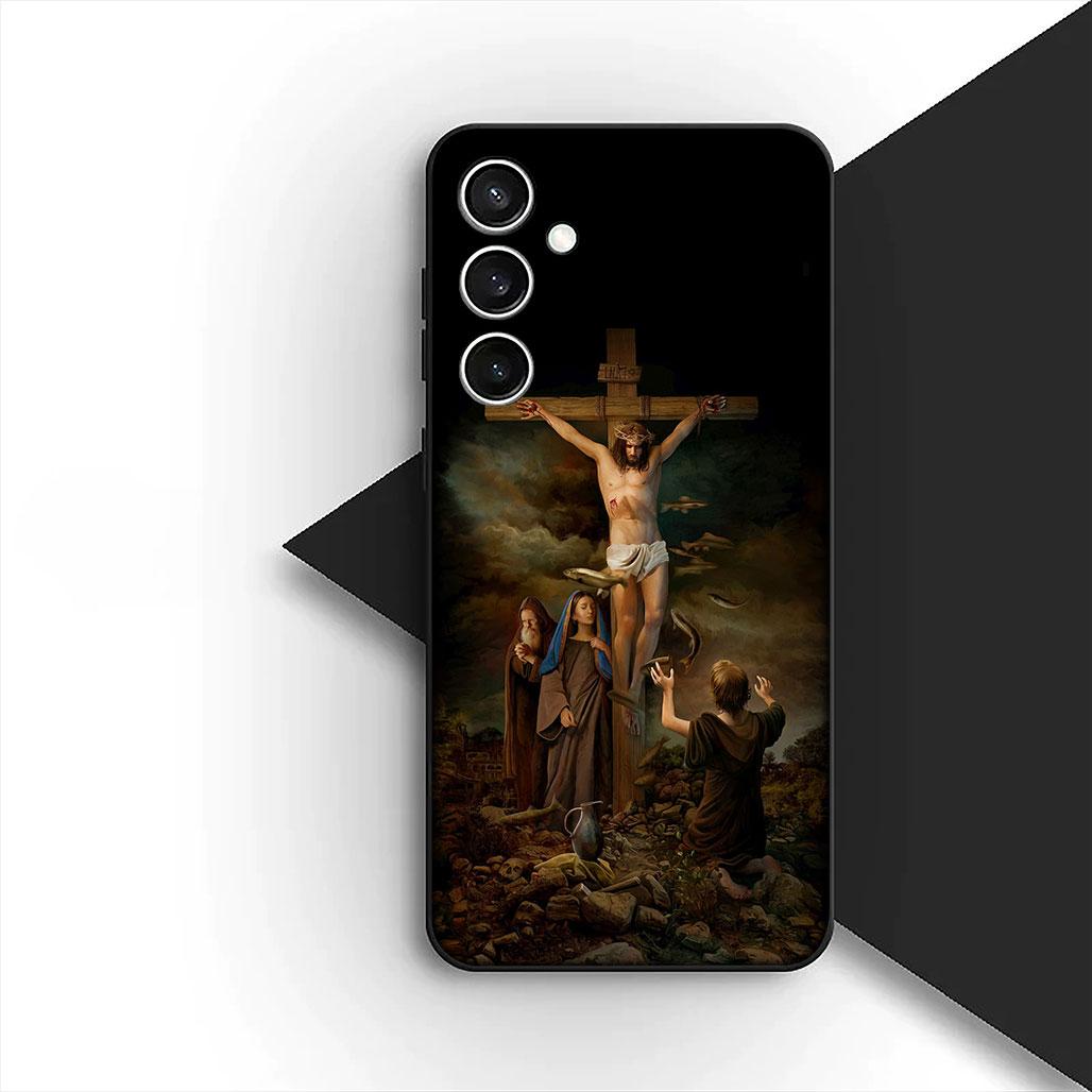 

Jesus Christ God Christian Cross Cover for Motorola Moto Edge 70 60 Fusion NEO Pro G Stylus G56 G96 G04 G05 20 Coque Phone Case Motorola G96