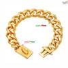 Gold Dog Collar Stainless Steel Metal Pet Choker Silver 19mm Wide Lead for Medium Large Dogs French Bulldog Labrador Retriever