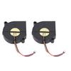 3D Printer Cooling Fan Customizable Voltage Range Extruder Hotend Heat Sink Fan Compact Low Noise Operating for Handcraft
