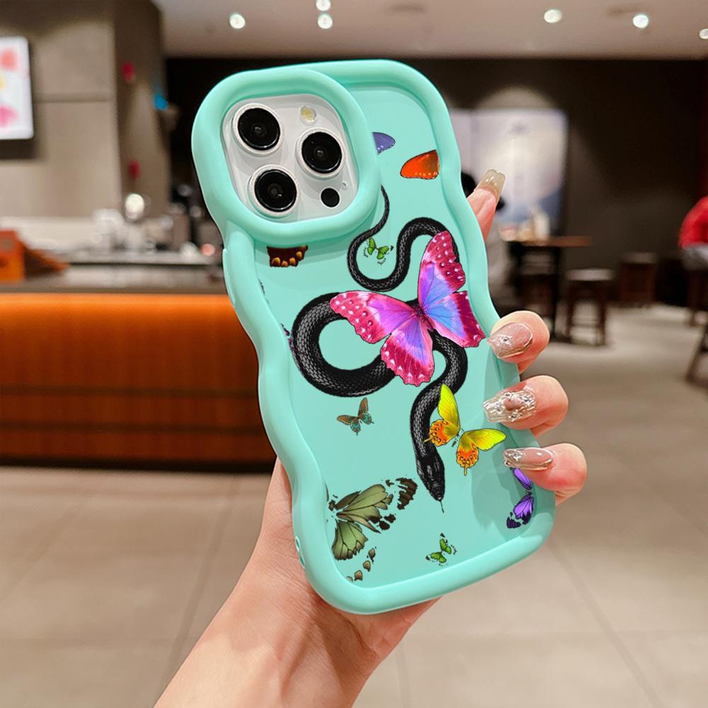 Чехлы для телефонов N77 с бабочкой — фото 12