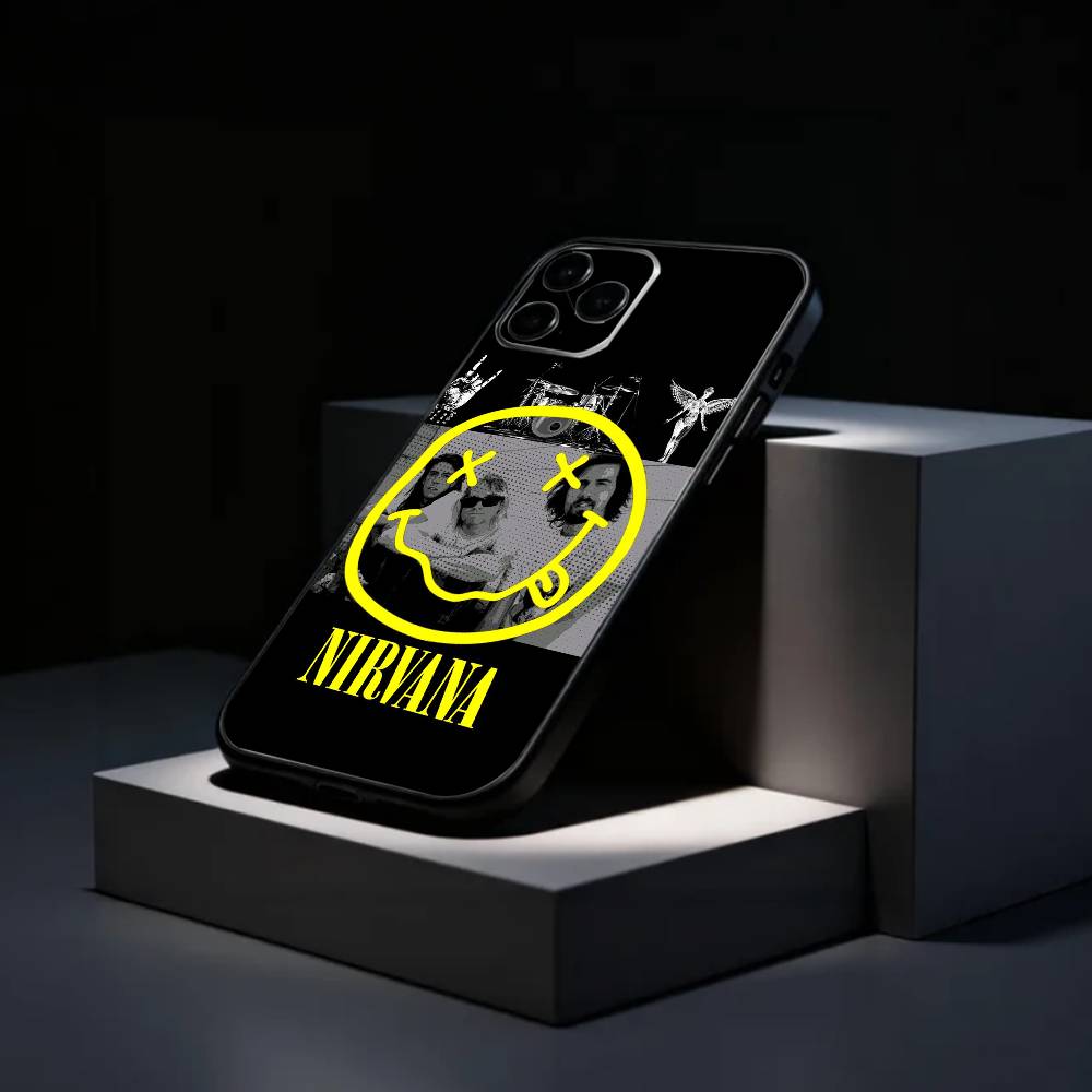 L-Lamentably Nirvana R-Rock Band   Phone Case Silicone Soft For IPhone 17 16 15 14 13 12 11 X XR Plus Pro Max Plus