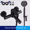 Bathroom Shower Faucet Set 304 Stainless Steel Bathtub Faucet Into The Wall Bathroom Dual Mixed Water Valve Hot and Cold Faucet