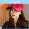 Beautiful Baseball Red Hat For Women Perfect For Spring And Summer Casual Wear