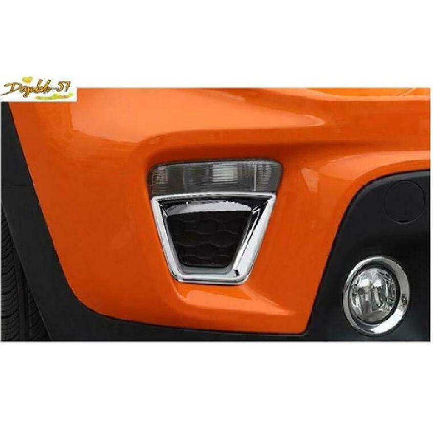 For Jeep Renegade - ABS Chrome Side Turn Signal Light Lamp Cover Decor