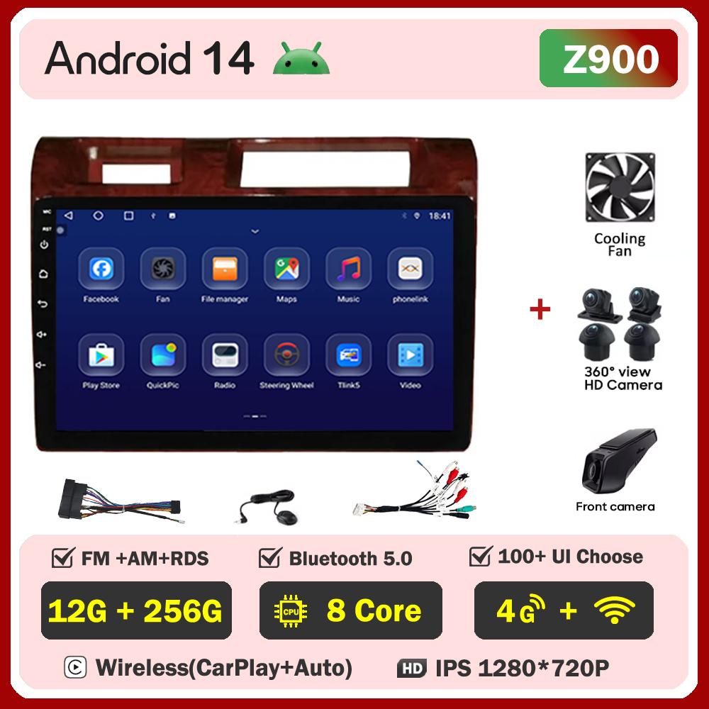 For Toyota Land Cruiser 70 Series LC70 LC71 LC76 LC78 LC79 Carplay Auto Screen Wireless Android Auto Car Intelligent Systems DSP