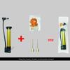 High-Pressure Mini Foot Pedal Pump for Basketball, Football & Bicycle