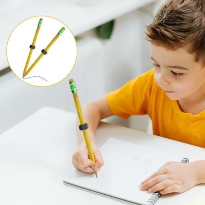 1/2/3/5/10 Stück Mutter Dekompressionsstift Stressabbau Gewinde Bleistift aus Holz Kinder Erwachsene Studenten Schule Arbeit Angstabbau Leise