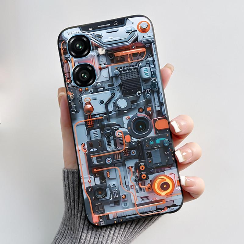 Casing For Oukitel C58 Pro Phone Case Aesthetic Luxury Cute Cool Boys Girls Soft silicone Back Cover OukitelC58 C58 C58Pro Shell