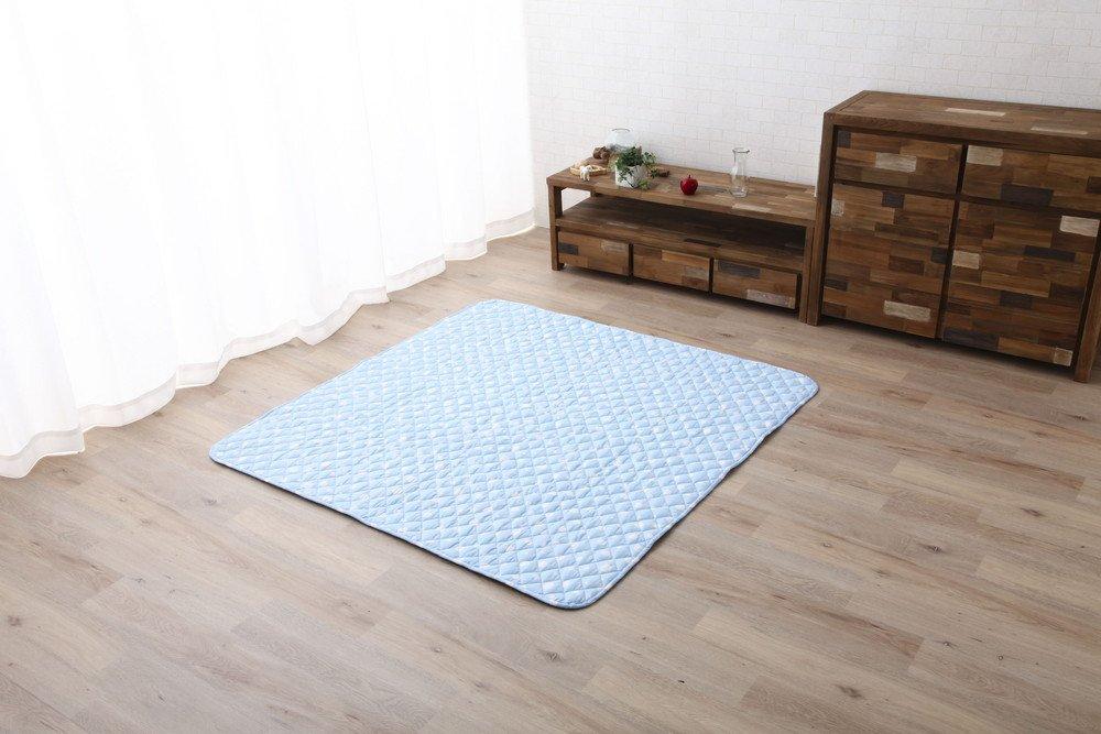 EMOOR Non-Slip "Toddling Play Mat" (L) 200x200cm Polka Dot Blue