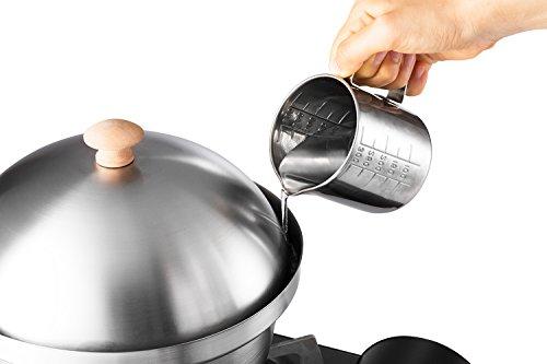 Coleman Compact Smoker with Wood Chips, Silver, Approx. 23.5mm Diameter x 20.5mm