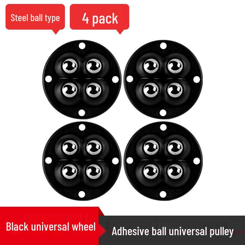 Silent Adhesive Swivel Chair Caster Wheels