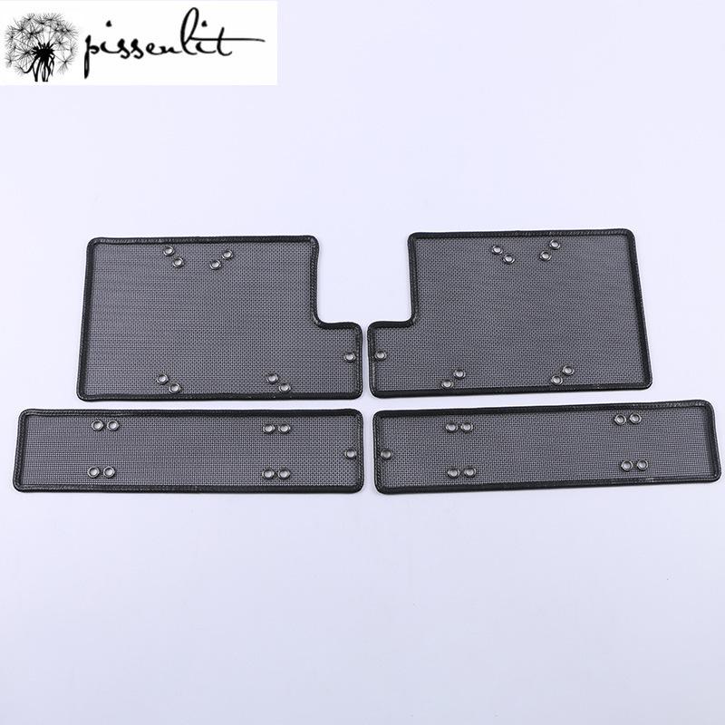 Stainless Steel Car Insect Screening Mesh Front Racing Grills Insert Net Styling Accessories For Toyota RAV4 rav 4 2019 2020