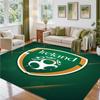 Irland Rugby Design Kristall Samt Teppich Weiche Dekorative Matte für Schlafzimmer Eingang