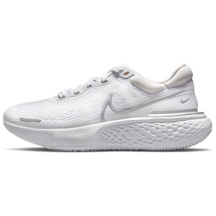 

Новые женские кроссовки Nike ZoomX Invincible Run Flyknit Белые/Металлик серебристый CT2229-101 36.5